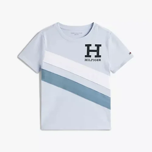 Logo Stripe-Sleeve T-Shirt Talla 2 Hasta Talla 18