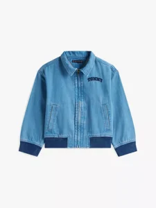 Lightweight Denim Bomber Talla 2 Hasta Talla 18