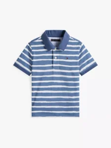Logo Stripe-Sleeve Polo Talla 2 Hasta Talla 18