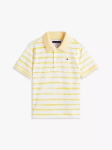 Logo Stripe-Sleeve Polo Talla 2 Hasta Talla 18