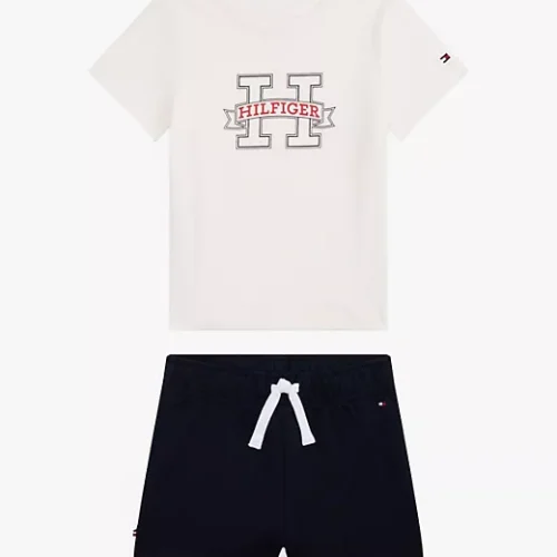 Print Shirt and Short Set