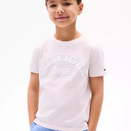 Diagonal Colorblock Logo Gris