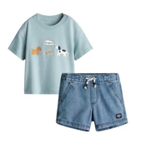 2-piece printed brushed Talla 6 Hasta Talla 4