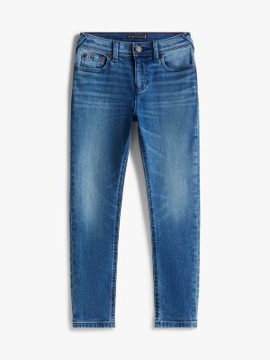 Faded Mid-Wash Slim Fit Jean